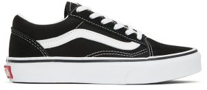 Vans Kids Black Old Skool Little Kids Sneakers (VN000W9T6BT1)