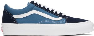 Vans Blue & Navy OG Old Skool LX Sneakers (VN0A4P3X5OC)