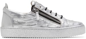 Giuseppe Zanotti Silver Pyramid Frankie Sneakers (RM20059-92333)