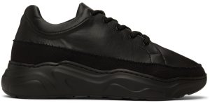 Phileo SSENSE Exclusive Black Essentiel Vegatex Sneakers (001F21SE)