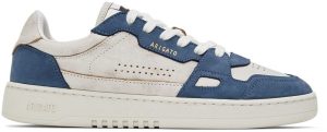 Axel Arigato SSENSE Exclusive Off-White & Blue Dice Lo Sneakers (F0002021)