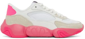 Valentino Garavani Beige Bubbleback Sneakers (XY2S0F08KNZ)