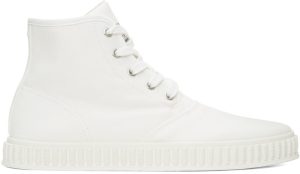 Maison Margiela White Canvas Sneakers (S57WS0412 P1875)