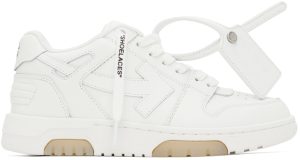 Off-White White Out Of Office ‘OOO’ Sneakers (OWIA259C99LEA0010100)