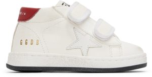 Golden Goose Baby White June Sneakers (GJF00386.F003321.10350)
