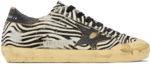 Golden Goose Black & White Superstar Classic Sneakers (GWF00107.F003160.81768)