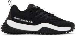 Versace Jeans Couture Black Hyber Sneakers (E73YA3SN3EZS403)