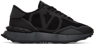 Valentino Garavani Black Netrunner Sneakers (1Y2S0F28XKL)