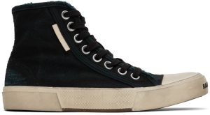 Balenciaga Black Paris Sneakers (688756 W3RC1)