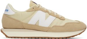 New Balance Brown & Beige 237 Sneakers (MS237RD)