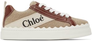 Chloé Brown Lauren Sneakers (CHC22U108Z4)