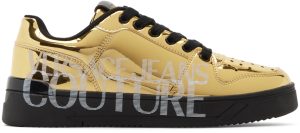 Versace Jeans Couture Gold Starlight Sneakers (E73YA3SJ1EZS406)