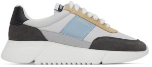 Axel Arigato Gray & Blue Genesis Vintage Sneakers (F0084083)