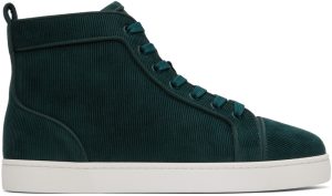 Christian Louboutin Green Louis Sneakers (3220767)