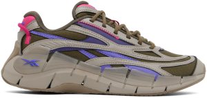 Reebok Classics Khaki Zig Kinetica 2.5 Sneakers (GX9006)