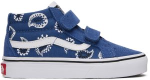 Vans Kids Navy SK8-Mid Reissue V Little Kids Sneakers (VN0A38HHNVY)