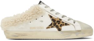 Golden Goose SSENSE Exclusive White Superstar Sabot Sneakers (GWF00110.F003351.81811)