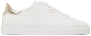 Axel Arigato White & Gold Clean 90 Contrast Sneakers (98730)