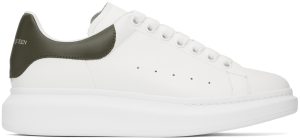 Alexander McQueen White & Grey Oversized Sneakers (553680WIB9Z9055)