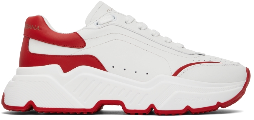 Dolce & Gabbana White & Black Daymaster Sneakers (CS1791 AX589) (6)