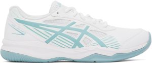 Asics White Gel-Game 8 Sneakers (1044A025)