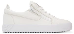 Giuseppe Zanotti White July Traze Sneakers (RU00067-87324)