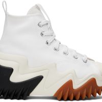 Converse Run Star Motion CX Platform Wit/zwart/gum Honey