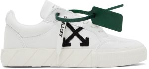 Off-White White Vulcanized Low Sneakers (OWIA272C99FAB0020110)