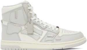 AMIRI Gray Skel High-Top Sneakers (PF22WFS002-030)