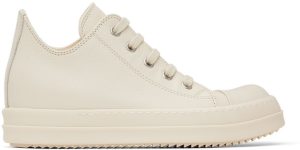 Rick Owens Kids Gray Low Sneakers (BG02B5899 LMU 02B BG)