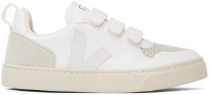 VEJA Kids White V-10 Velcro Sneakers (CV0702722C)
