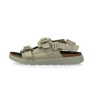Birkenstock Shinjuku (natural leather / textile eucalyptus)  – 1026398