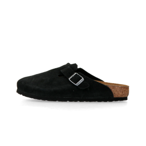 Birkenstock Boston Suede Leather (black)  – 1027142