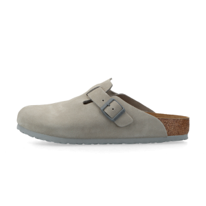 Birkenstock Boston Suede Leather (stone coin)  – 1027688