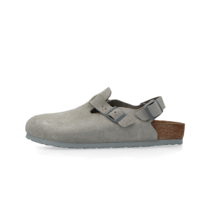 Birkenstock Tokio Suede Leather (stone coin)  – 1028359