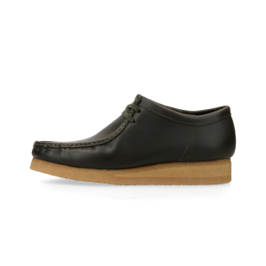 Clarks Originals Wallabee “Forest Green Leather”  – 26179193