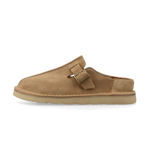 Clarks Solsbury Mule (dark sand suede)  – 26180882