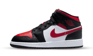 Nike Air Jordan 1 Mid Alternate Bred Toe (GS) (554725-079)