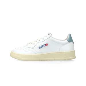 Autry Medalist Low W (leat / leat  white / slv blue)  – AULWLL79