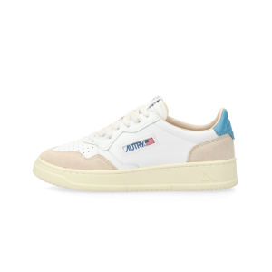 Autry Medalist Low W (leat / suede white / niagara)  – AULWLS66