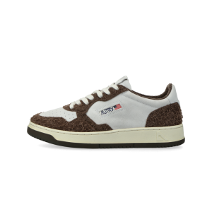 Autry Medalist Low W (suede / hair blackboard)  – AULWSH05