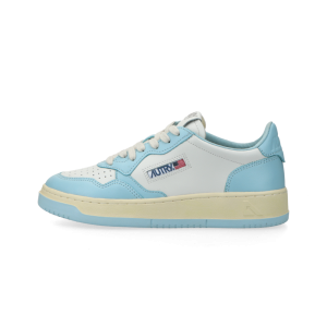 Autry Medalist Low W (leat / leat white / st blue)  – AULWWB40