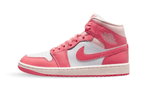 Nike Air Jordan 1 Mid Strawberries & Cream (W) (BQ6472-186)