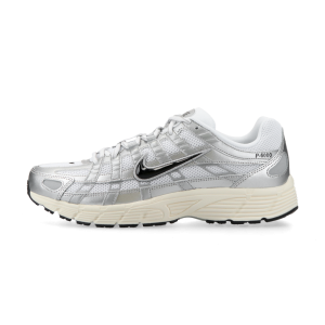 Nike P-6000 (white / black / metallic silver / flt silver)  – CD6404-105