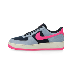 Nike Air Force 1 ’07 LX “Ashen Slate” (dark obsidian / pink blast) – FB8876-401
