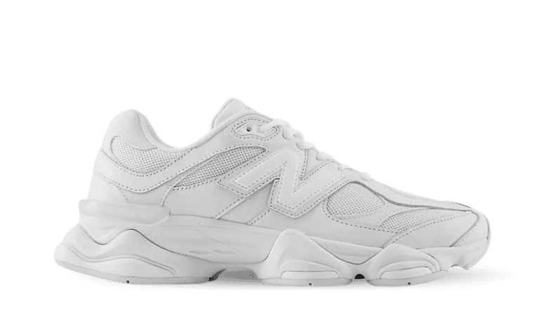 New Balance 9060 “Triple White”: frisse allrounder voor elke dag