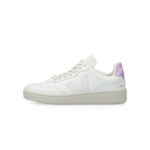 VEJA V-90 O.T. Leather (extra / white / orchid)  – VD2003708