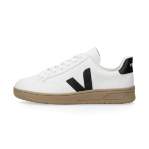 VEJA V-12 Leather (extra white / black / dune)  – XD0203640