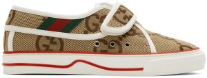 Gucci Beige ‘Gucci Tennis 1977’ Sneakers (692918 UKO70)