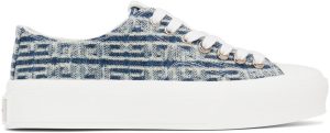 Givenchy Blue City Low-Top Sneakers (BE001NE1EL457)